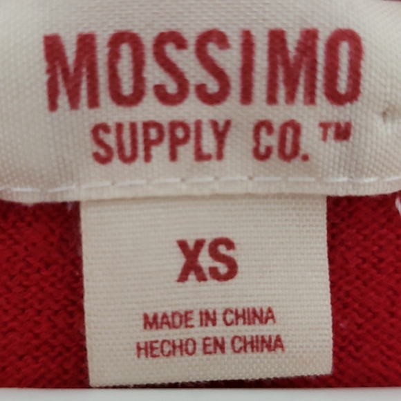 🦚Like New XS Red Mossimo Cardigan - Picture 3 of 3